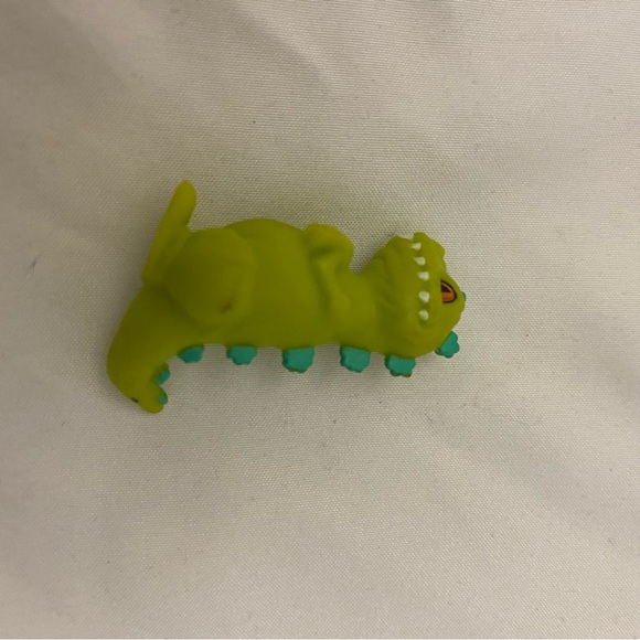 Nickelodeon Rugrats Mini REPTAR Figure 1.5" Godzilla Mattel Viacom - Picture 3 of 9